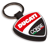 Ducati Corse Shield　　★在庫有ります　：　　ラバー製キーリング [987698040a]