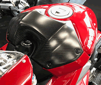 ドライカーボン製 ETCカバー(Panigale V4)　　★適合及び詳細についてはメーカーサイトでご確認ください [AC-V4-001-00]