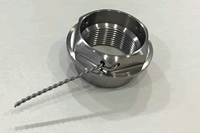 フロントアクスル用チタンナット(28mm)　　★適合及び詳細についてはメーカーサイトでご確認ください [AT-DU012]