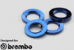 /チタンワッシャー／（Bremboラジアルマウントブレーキキャリパー用）ブルー 　　★適合及び詳細についてはメーカーサイトでご確認ください　