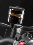 DUCATI PERFORMANCE (HYPERMOTARD)/HYPERMOTARD950/ブレーキフルードタンク(ブラック) (★注意:専用のアダプター タンクサポート96180731aと組み合わせて取り付けてください) : 適合=ハイパーモタード950、ハイパーモタード950 SP、ハイパーモタード950 RVE