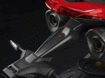 DUCATI PERFORMANCE (HYPERMOTARD)/HYPERMOTARD950/カーボン製ナンバープレートホルダー取り付け : 適合=ハイパーモタード950、ハイパーモタード950 SP、ハイパーモタード950 RVE