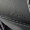 /3D DIAVEL DECAL DARK:MATT BLACK ディアベル ダーク使用サイドエアダクトカバー用:ブラックマット ※1枚の価格です。