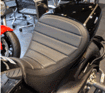 /DIAVEL CROMO TUCKROLL SEAT ディアベル クロモ使用タックロールシート