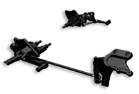センターフットペグKIT　　　　For 　XDIAVEL　　※入荷しました、即納可能です　　　　★ビレットアルミニウム製、センター位置に配置します。そのスタイルとディテールは息をのむほど美しく、ディアベルスタイルをこよなく愛する者ならば絶対欲しくなるアイテムです。 [96280411b]