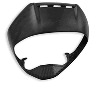 カーボン製ヘッドライトフレーム　　　　For 　XDIAVEL　　　　　　★スポーティでアグレッシブなテイストを加えて、フロントエンドのスタイルを強調します。 [96980791a]