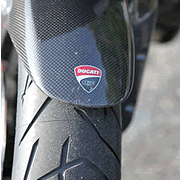 DUCATI CORSE NEW LOGO DECAL　フロントマッドガード用 [43814531c]