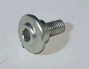 カウリング用ビス　2個入り　シルバー色　　M5×9　カラーの高さ4mm　　 [77214411ab]