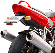 MOTOCRAZY フェンダーレスキット（SS800、900、1000DS、620／750／800／900、 Sport750／900ie、（2000 年～）ST2、ST3、ST4、ST4s）　ブラック　型番：SFD-K08BK [sfd-k08bk]