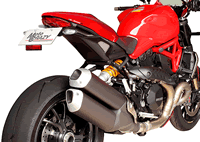 MOTOCRAZY フェンダーレスキット（Monster 1200 R　～2019年）  ブラック  型番：SFD-K201A [sfd-k201a]