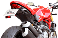 MOTOCRAZY フェンダーレスキット（2017年～2019年Monster1200／2017年MONSTER797／2017年～2019年MONSTER821）  ブラック  型番：SFD-K211A [sfd-k211am]